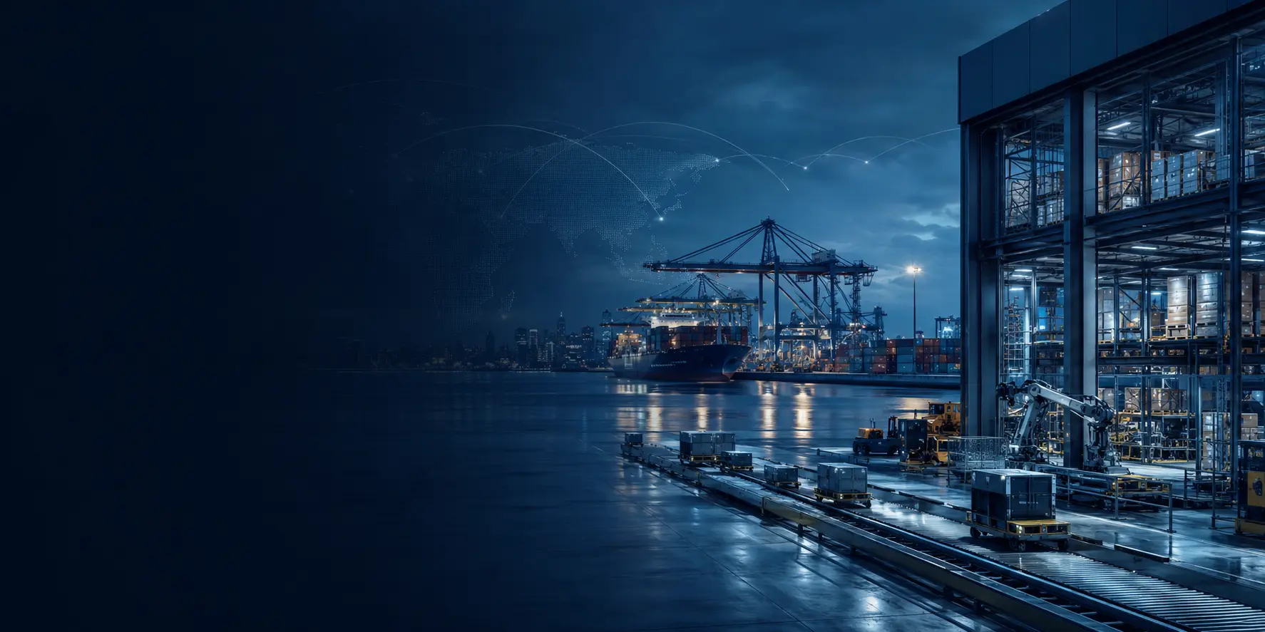 International logistics, consolidation and cargo operations